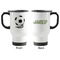 Soccer Stainless Steel Travel Mug with Handle - Apvl