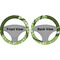 Soccer Steering Wheel Cover- Front and Back