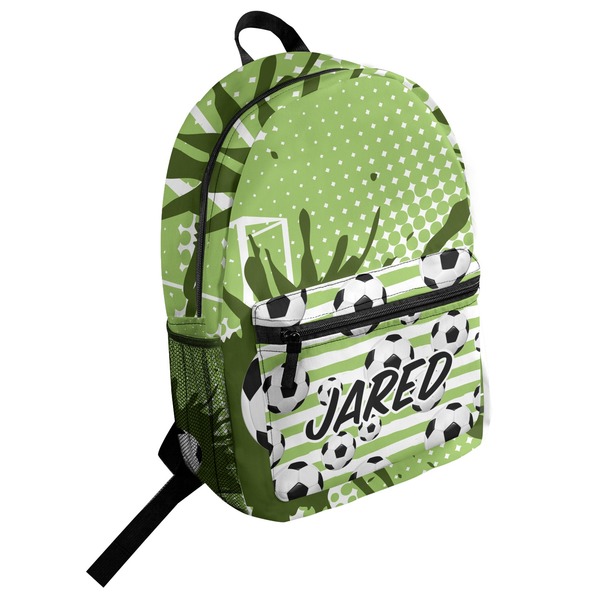Custom Soccer Student Backpack (Personalized)