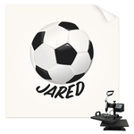 Soccer Sublimation Transfer - Shirt Back / Men (Personalized)