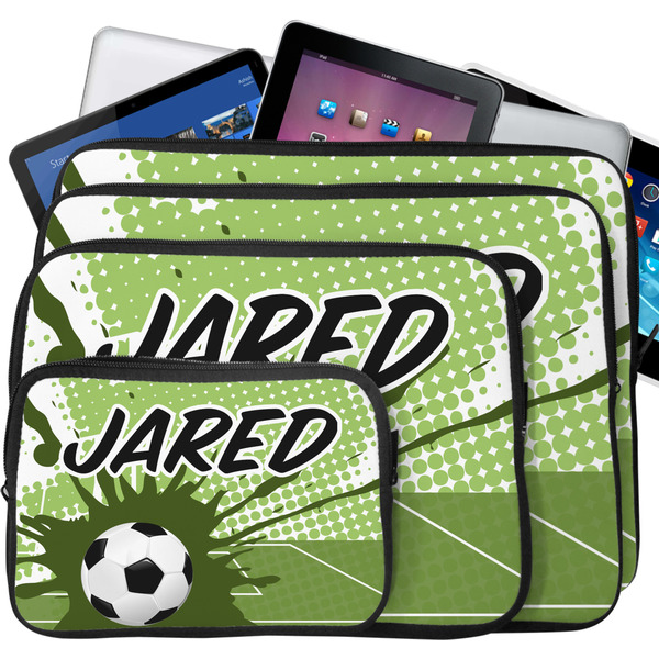 Soccer Tablet & Laptop Case Sizes