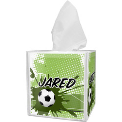 Soccer Tissue Box Cover (Personalized)