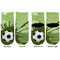 Soccer Toddler Ankle Socks - Double Pair - Front and Back - Apvl