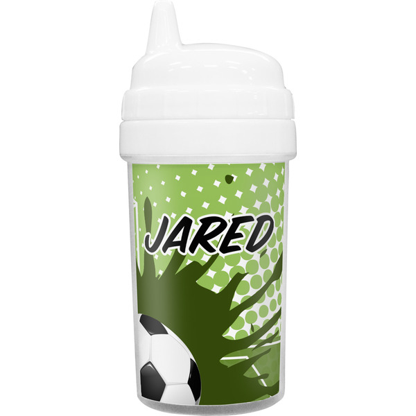 Custom Soccer Sippy Cup (Personalized)