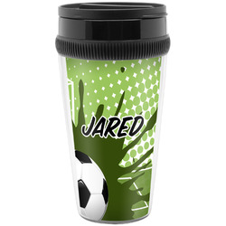 Soccer Acrylic Travel Mug without Handle (Personalized)