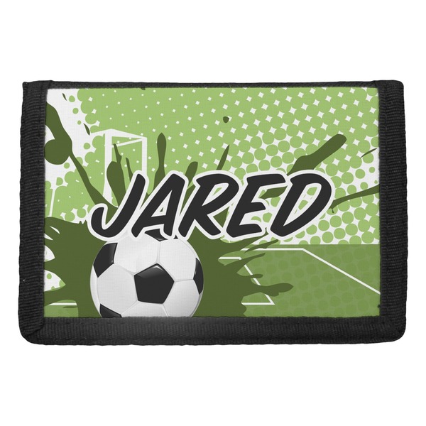 Custom Soccer Trifold Wallet (Personalized)