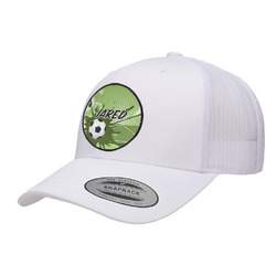Soccer Trucker Hat - White (Personalized)