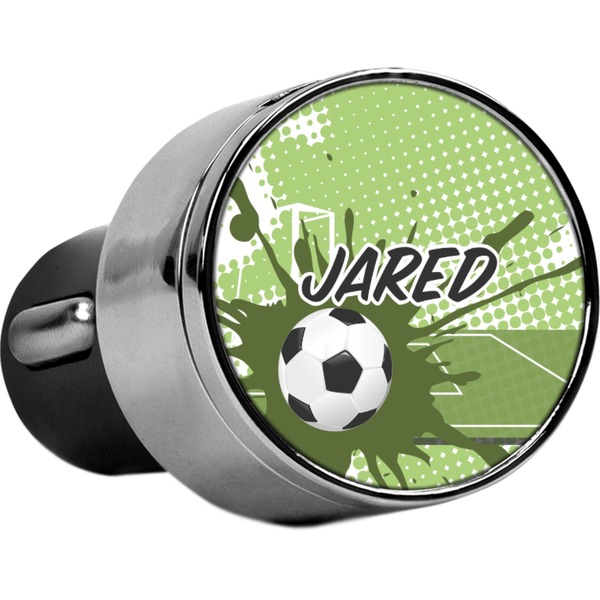 Custom Soccer USB Car Charger (Personalized)