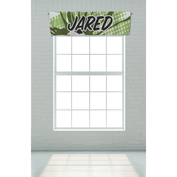 Soccer Valance - On window