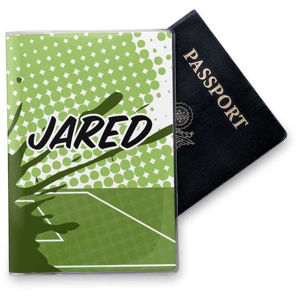 Custom Soccer Vinyl Passport Holder (Personalized)