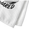 Soccer Waffle Weave Towel - Closeup of Material Image