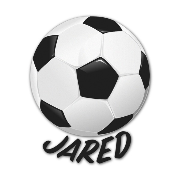 Custom Soccer Graphic Decal - XLarge (Personalized)