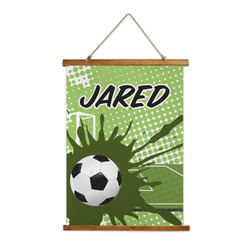 Soccer Wall Hanging Tapestry - Tall (Personalized)