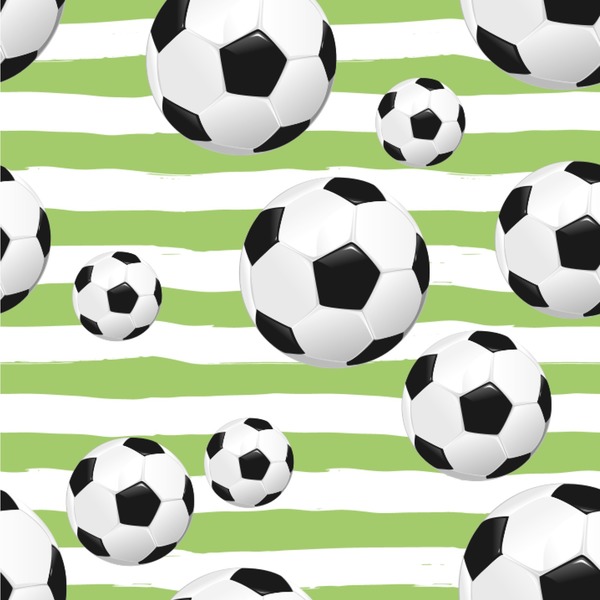 Custom Soccer Wallpaper & Surface Covering (Peel & Stick 24"x 24" Sample)