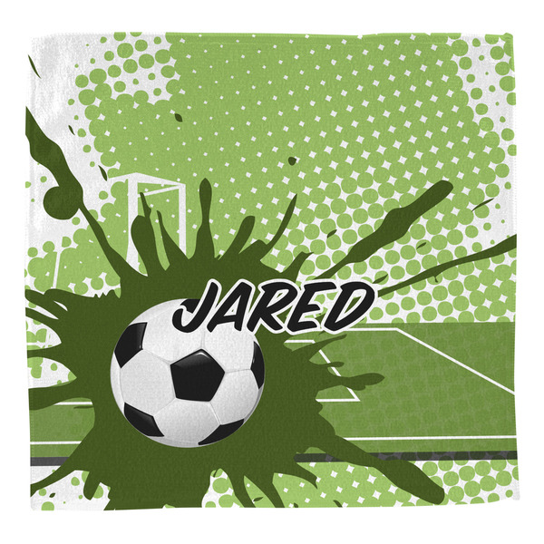 Soccer Washcloth - Front - No Soap