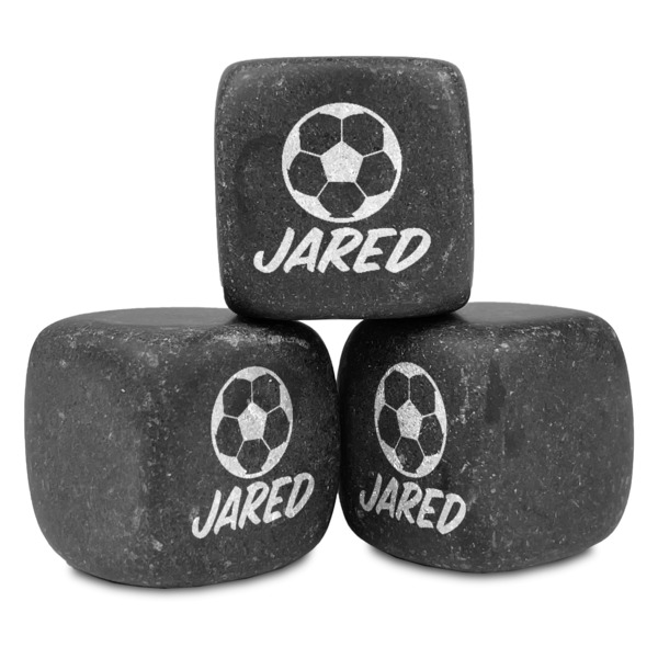 Custom Soccer Whiskey Stone Set (Personalized)
