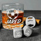 Soccer Whiskey Stones - Set of 3 - In Context