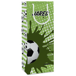 Soccer Wine Gift Bags - Gloss (Personalized)