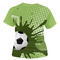 Soccer Women's T-shirt Back