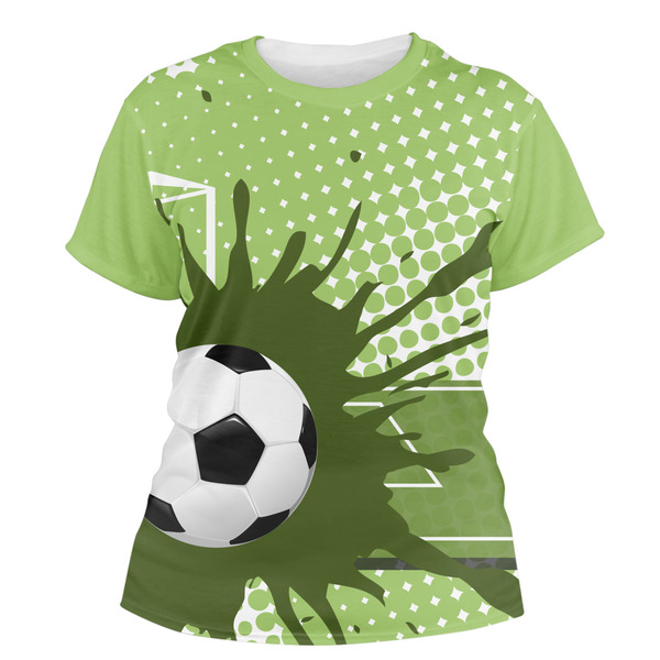 Custom Soccer Women's Crew T-Shirt - Medium