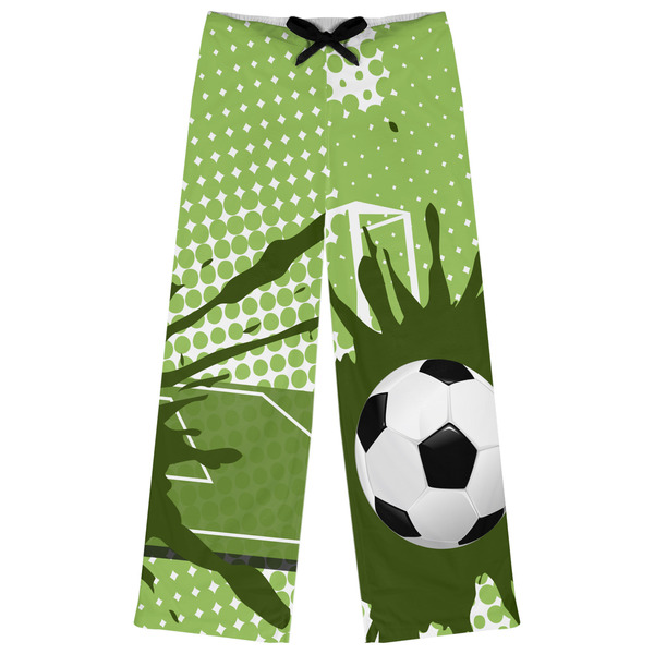 Custom Soccer Womens Pajama Pants - XS