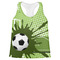Soccer Womens Racerback Tank Top - X Large
