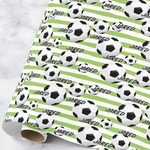 Soccer Wrapping Paper Roll - Large (Personalized)