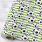 Soccer Wrapping Paper Roll - Matte - Large - Main