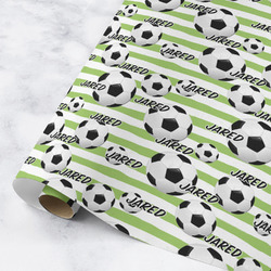 Soccer Wrapping Paper Roll - Medium - Matte (Personalized)