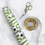 Soccer Wrapping Paper Roll - Small (Personalized)