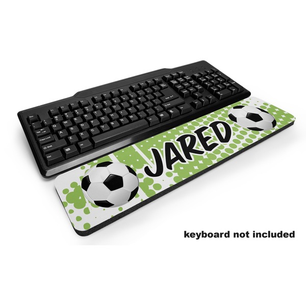 Custom Soccer Keyboard Wrist Rest (Personalized)