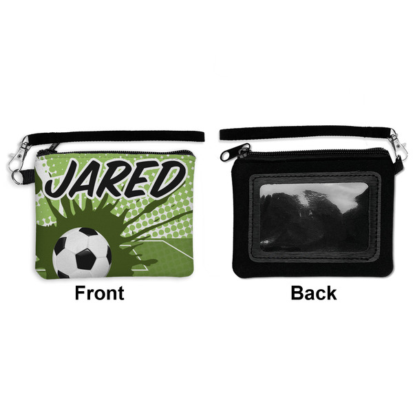 Soccer Wristlet ID Cases - Front & Back