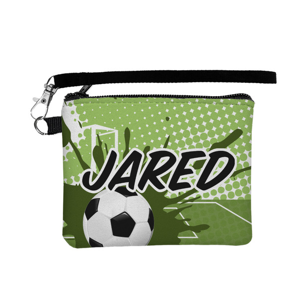 Custom Soccer Wristlet ID Case w/ Name or Text