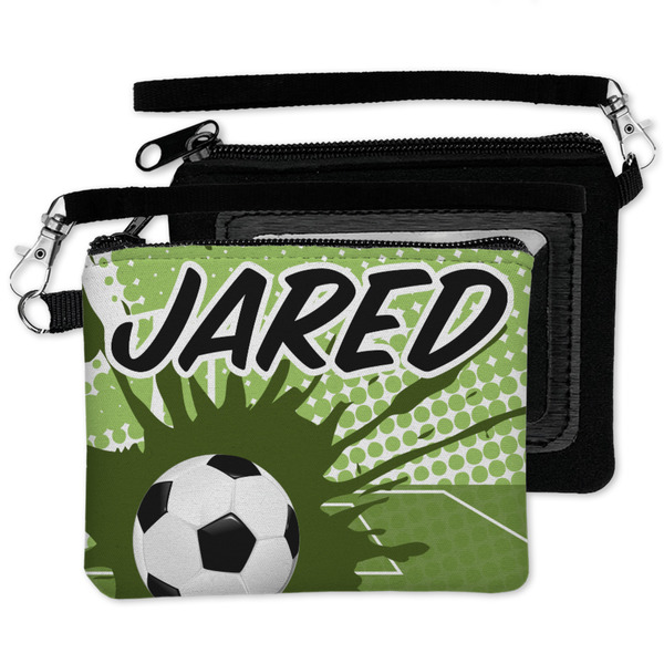 Soccer Wristlet ID Cases - MAIN