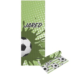 Soccer Yoga Mat - Printed Front and Back (Personalized)