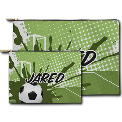 Soccer Zipper Pouch (Personalized)
