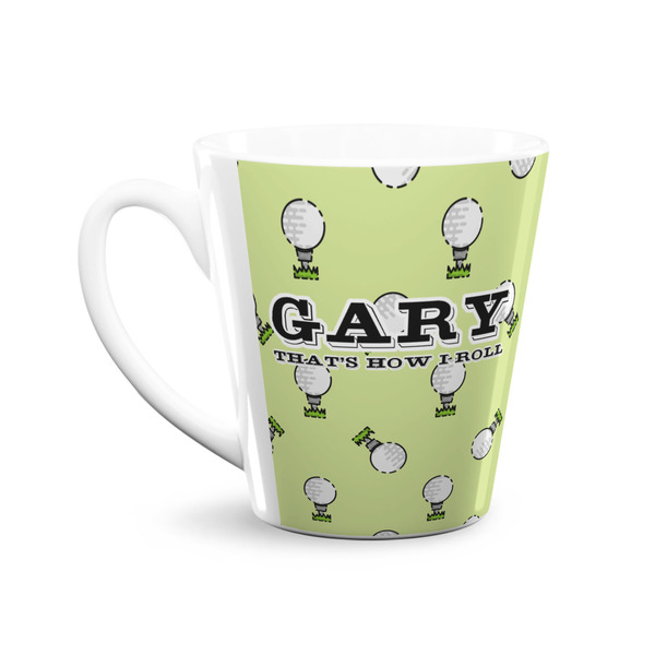 Golf 12 Oz Latte Mug - Front