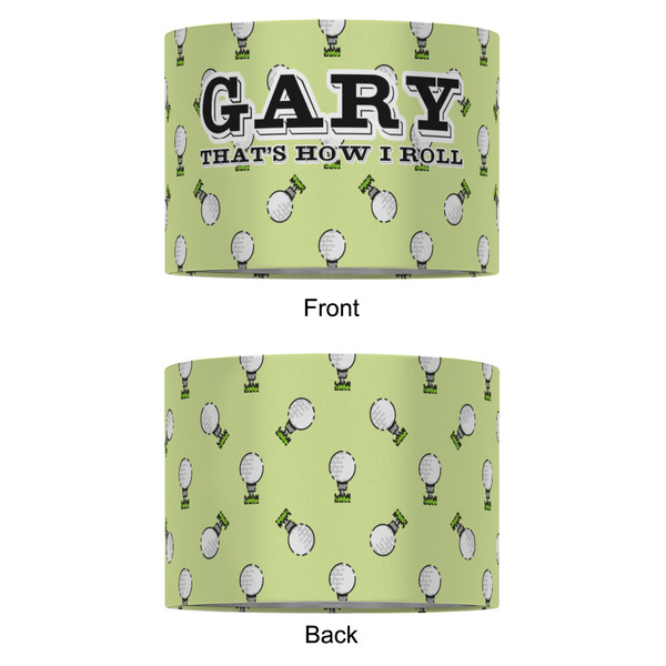 Golf 16" Drum Lampshade - APPROVAL (Fabric)