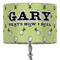 Golf 16" Drum Lampshade - ON STAND (Fabric)