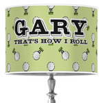 Golf 16" Drum Lamp Shade - Poly-film (Personalized)