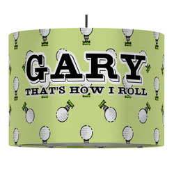 Golf Drum Pendant Lamp (Personalized)