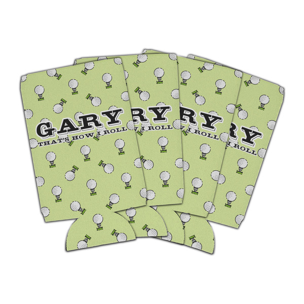 Custom Golf Can Cooler (16 oz) - Set of 4 (Personalized)
