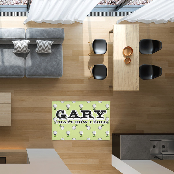 Golf 2'x3' Indoor Area Rugs - IN CONTEXT