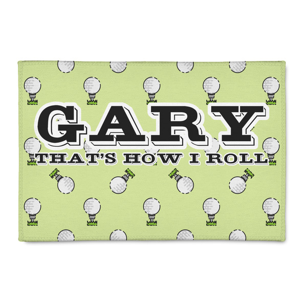 Custom Golf 2' x 3' Indoor Area Rug (Personalized)