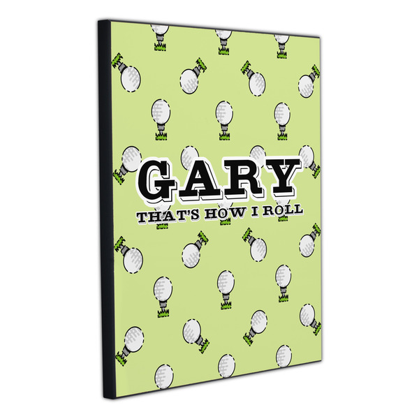 Golf 20x24 Wood Print - Angle View