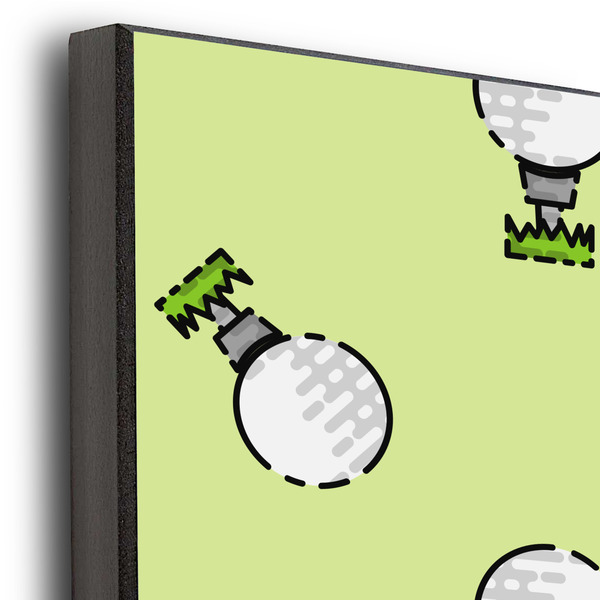 Golf 20x24 Wood Print - Closeup