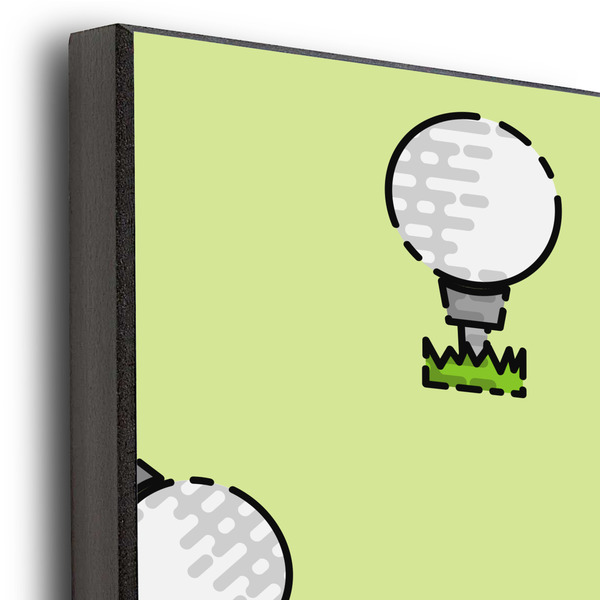 Golf 20x30 Wood Print - Closeup
