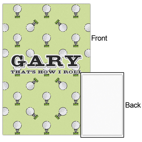 Golf 24x36 - Matte Poster - Front & Back