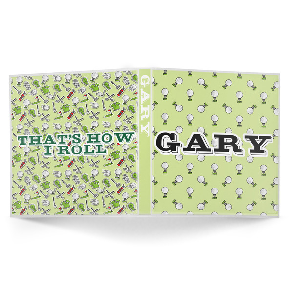 Golf 3-Ring Binder Approval- 1in