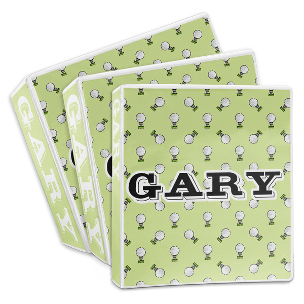 Custom Golf 3-Ring Binder (Personalized)